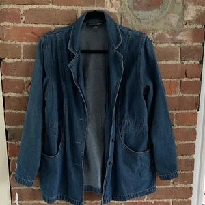 Jean cardigan